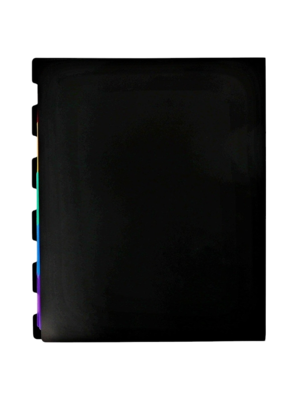 Нотная папка - 30 файлов 60 листов черная