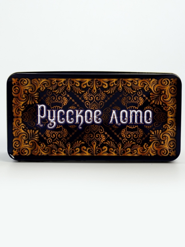 Русское лото настольная игра "Матрешка", бочонок 2.7 х 2.1 см, 24 карточки 21.4 х 7.9 см