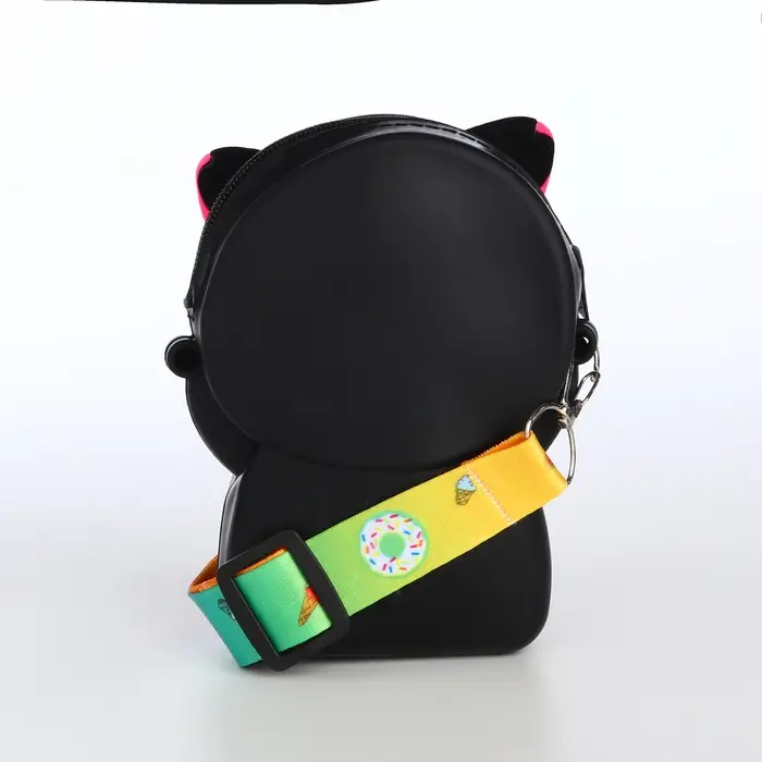 Сумка детская для девочки на молнии &laquo;Выбражулька&raquo;, pop it, цвет чёрный