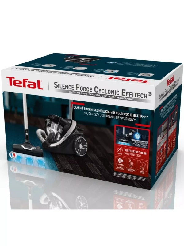 Пылесос Silence Force Cyclonic Effitech TW7976EA, 500 Вт