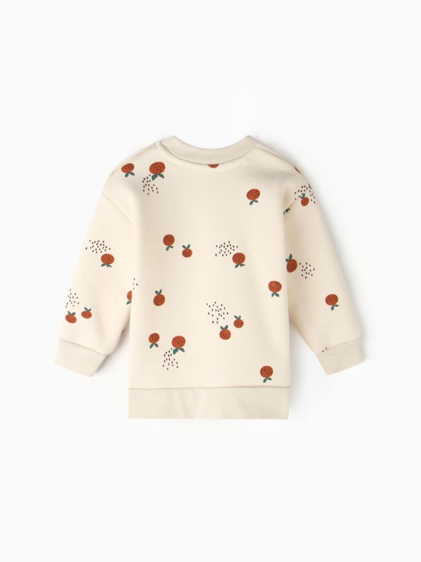 Толстовка Крошка Я Oranges р. 92-98, молочный