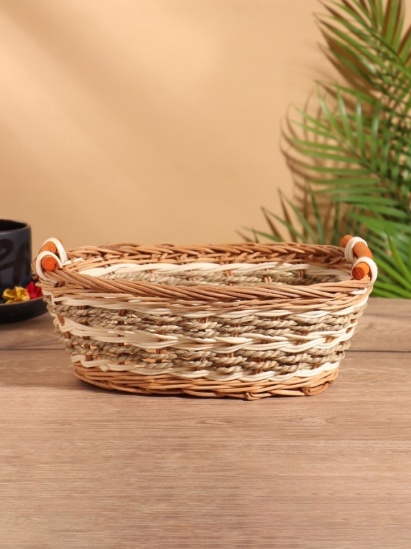 Корзина плетеная 27x19x10 см, ротанг