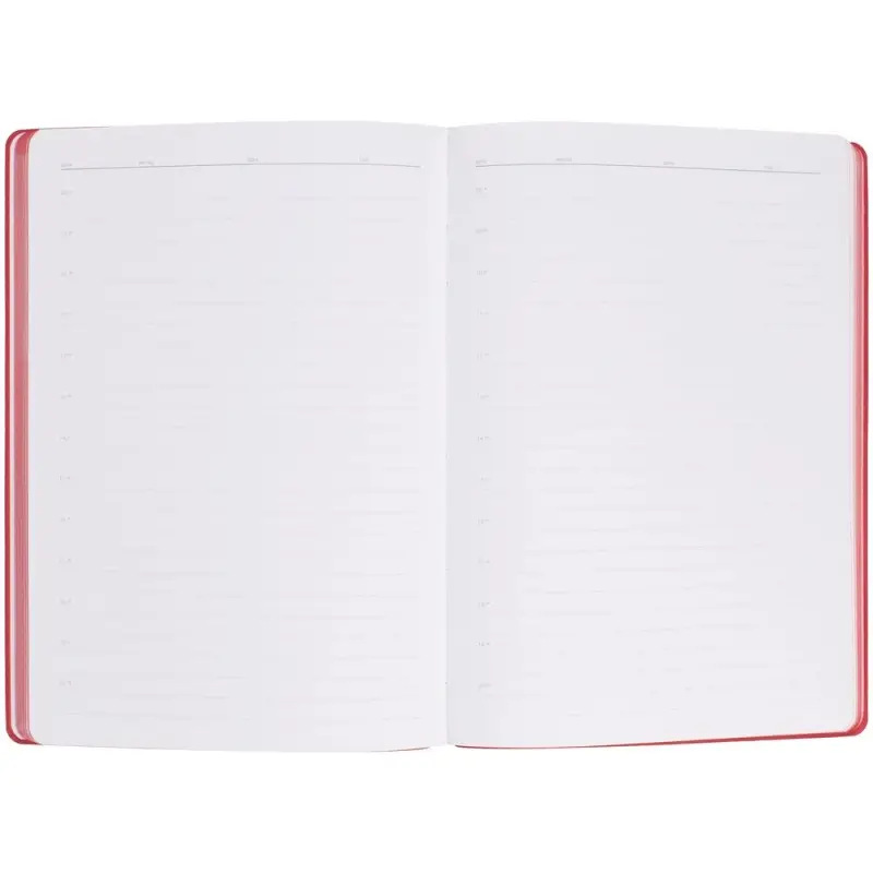 Ежедневник Flexpen Shall, недатированный, красный