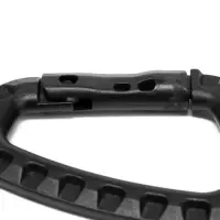 Карабин тактический D-образный ТУНДРА, 84&times;56&times;7 мм, черный