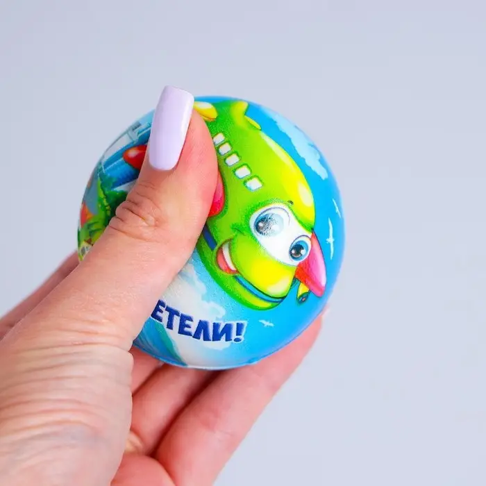 Мяч детский мягкий &laquo;Транспорт&raquo;, 6.3 см, МИКС