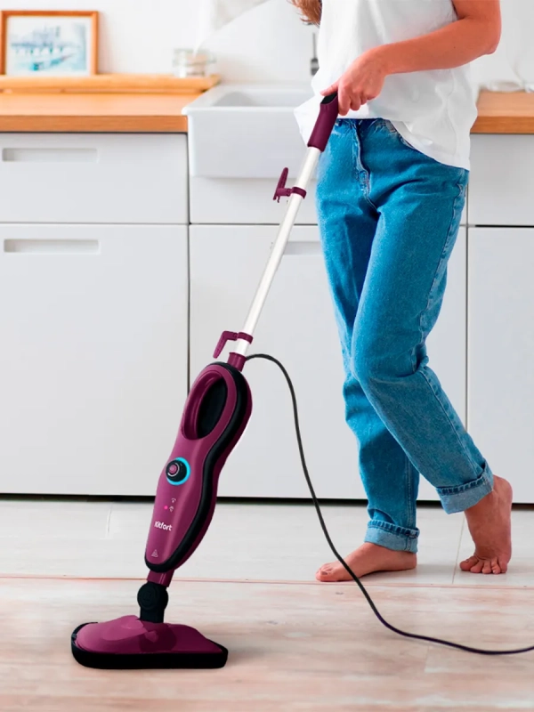 Паровая швабра "2 в 1" с насадками КТ-3938 - 1500 Вт