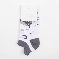 Носки женские MINAKU «Абстракция», цвет серый, размер 36-41 (23-27 см) Носки женские MINAKU «Абстракция», цвет серый, размер 36-41 (23-27 см)