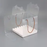 Кондитерская упаковка под рулет, белая 20 х20 х 20 см