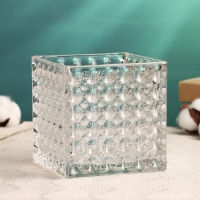 Кашпо "Оскар" квадратное, 12х12см Кашпо "Оскар" квадратное, 12х12см