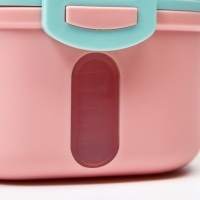 Контейнер для хранения детского питания &laquo;Корона&raquo;, 240 гр., цвет розовый