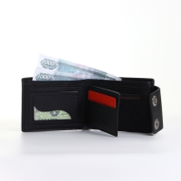 Портмоне мужское на магните, цвет чёрный Портмоне мужское на магните, цвет чёрный