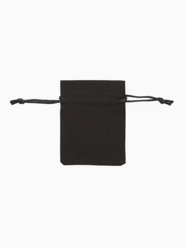 Мешочек подарочный &laquo;Хлопок&raquo;, 7&times;9 см, чёрный