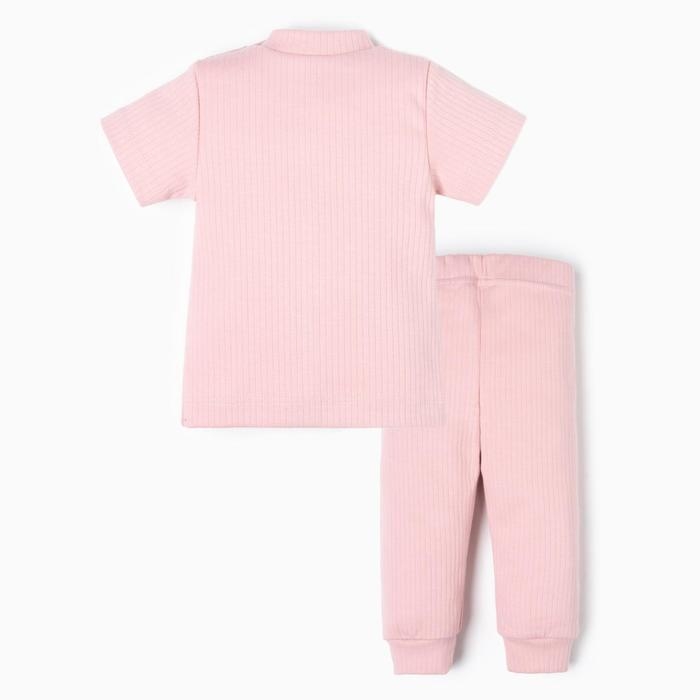 Комплект (футб. И брюки) Крошка Я, BASIC LINE, рост 62-68 см