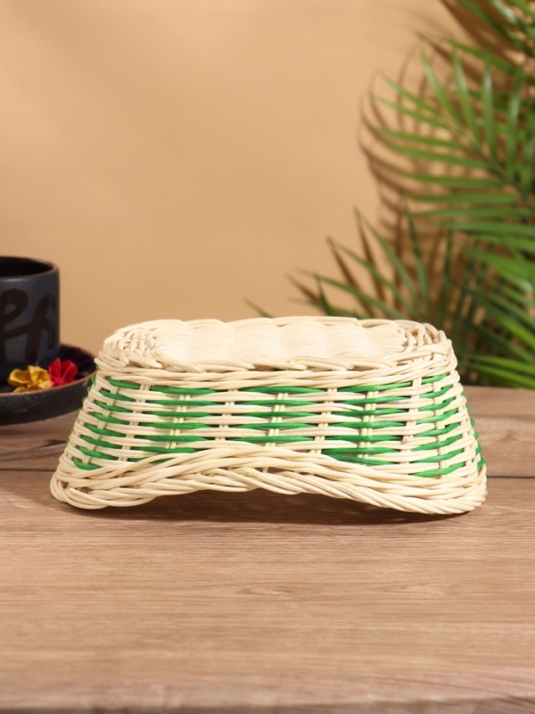 Корзина плетеная 22x14x8 см, ротанг