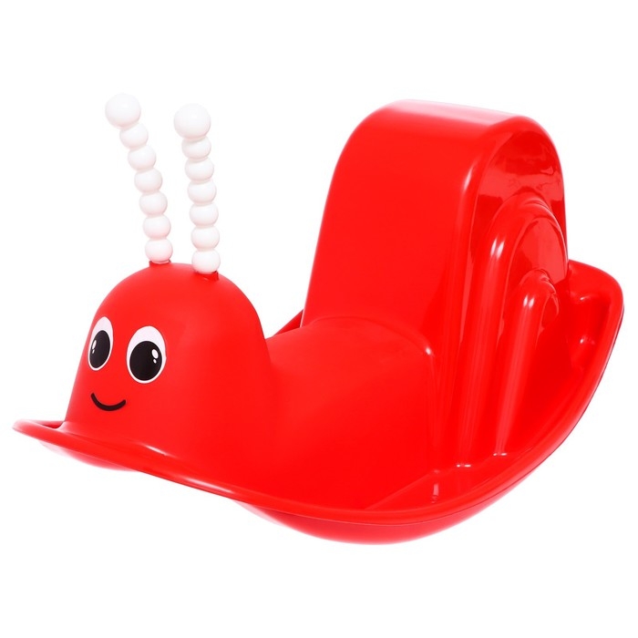 Качалка &laquo;Улитка&raquo;, цвет красный