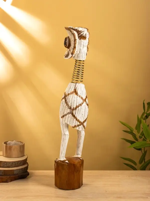 Сувенир &laquo;Попугай&raquo;, 12&times;12&times;65 см, дерево