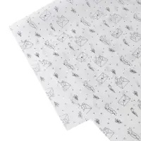 Бумага упаковочная тишью &laquo;Контурные ветки&raquo;, 50 х 70 см