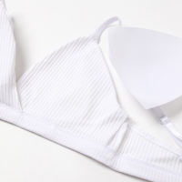 Комплект женский (топ, трусы) цвет белый, размер 44-46