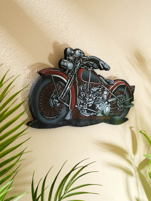 Панно Панно "Чоппер" дерево 30х16 см, красный