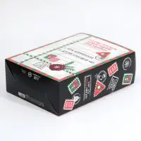 Коробка подарочная новогодняя складная &laquo;Пережить праздники&raquo;, 22 х 30 х 10 см, Новый год