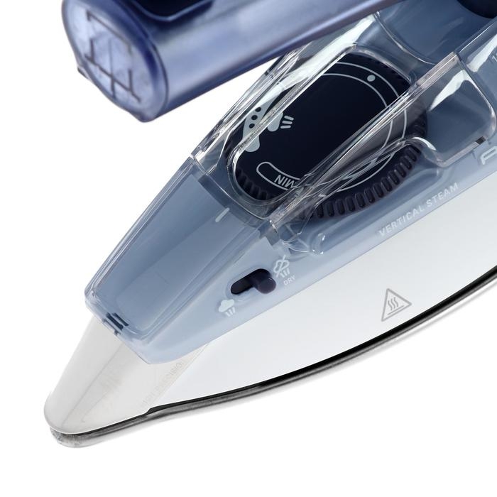 Утюг Rowenta DA1510, 1000 Вт, нержавеющая сталь, 45 г/мин, 70 мл, дорожный, бело-синий Утюг Rowenta DA1510, 1000 Вт, нержавеющая сталь, 45 г/мин, 70 мл, дорожный, бело-синий