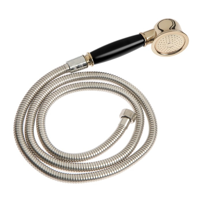 Смеситель на борт ванны ZEIN NB-7, на четыре отверстия, комплект, ретро, черный/золотой Смеситель на борт ванны ZEIN NB-7, на четыре отверстия, комплект, ретро, черный/золотой