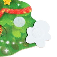 Пазл с липучками «Украшаем ёлочку», 10 липучек, 11 деталей, МИКС Пазл с липучками «Украшаем ёлочку», 10 липучек, 11 деталей, МИКС