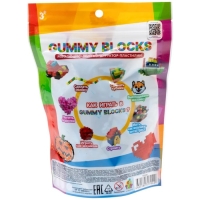 Конструктор &mdash; пластилин Gummy Blocks, синий