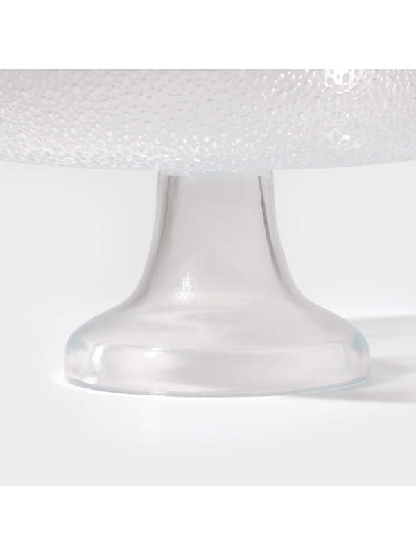 Ваза для фруктов "Lovinza" 24 см, цвет прозрачный