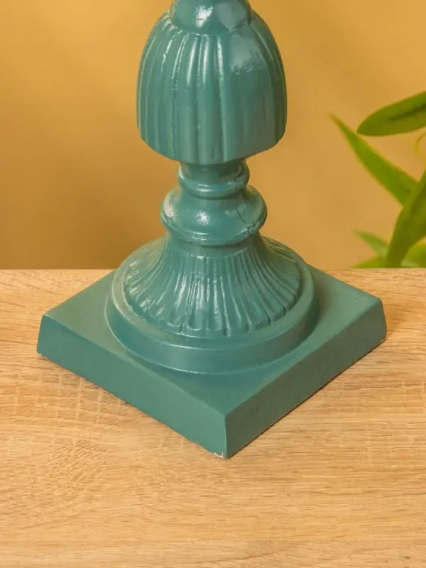 Подсвечник "Кубок" алюминий 10х10х25,5 см