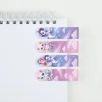 Стикеры-закладки с липким слоем 4 шт, 20 л  "Самая чудесная!"