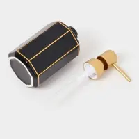 Набор для ванной "Равновесие", 2 предмета (дозатор для мыла, стакан), цвет черный