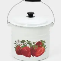 Ведро ц/шт с/кр 10л (белая)СА