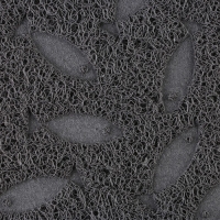 Коврик универсальный под миску и лоток &laquo;&lrm;Рыбки&raquo;&lrm;, 30х40 см, серый