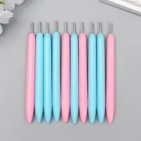 Инструмент для квиллинга с пластиковой ручкой разрез 1 см длина 11 см, МИКС