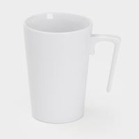 Кружка фарфоровая Wilmax, 320 мл, цвет белый
