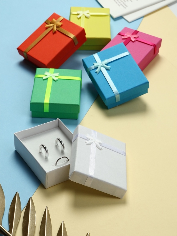 Коробочка подарочная под набор "Неон", 7*9 см, цвет МИКС