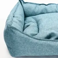 Лежанка для кошек и собак, мебельная ткань, 65 х 55 х 15 см