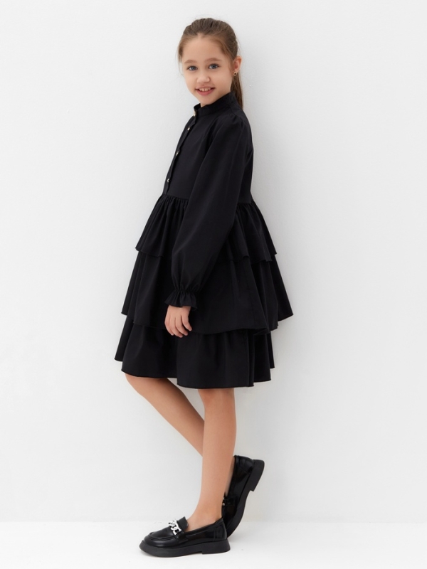 Платье для девочки MINAKU цвет чёрный, рост 122 см