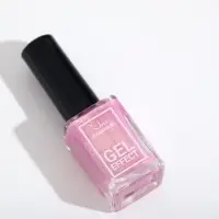 Лак с эффектом геля  "Формула", тон 136, цвет розово-золотистый искрящийся, 12 мл