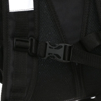 Рюкзак молодёжный, школьный, 41&times;28&times;15 см, эргономичная спинка, Stavia &laquo;Реалист&raquo; чёрный