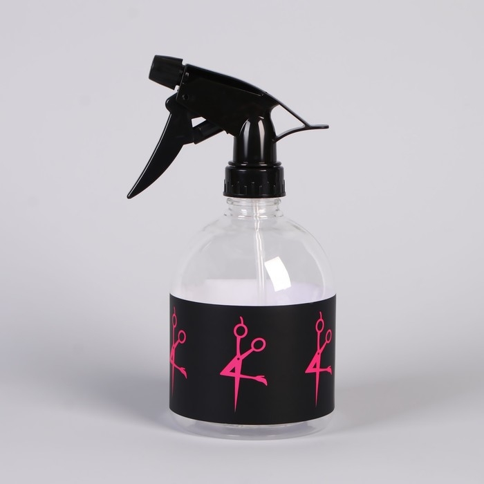 Распылитель парикмахерский &laquo;Girl&raquo;, 500 мл, цвет прозрачный