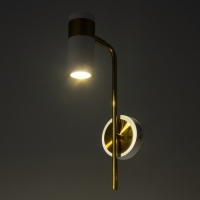 Бра "Техно" Е27 40Вт золото-белый 21х10х38см