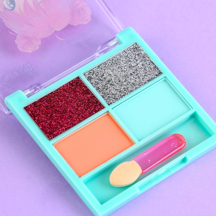 Тени детские &laquo;&lrm;Милота&raquo;&lrm;, 4 цвета