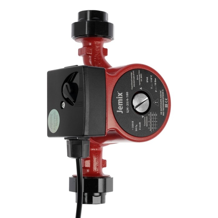 Насос циркуляционный JEMIX WRS-25/4-180, 70/50/35 Вт, напор 4 м, 50/35/22 л/мин, кабель 6 м Насос циркуляционный JEMIX WRS-25/4-180, 70/50/35 Вт, напор 4 м, 50/35/22 л/мин, кабель 6 м