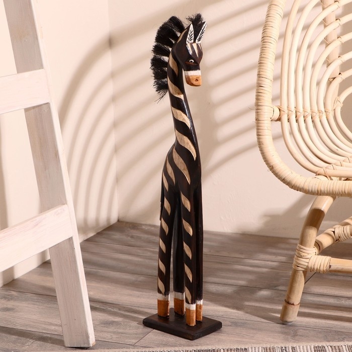 Сувенир дерево "Зебра" 60 см