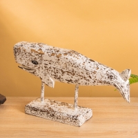 Сувенир на подставке "Кашалот" дерево 40х10х23 см