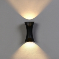 Светильник фасадный &laquo;Элегант&raquo;, FSD-051, 10 Вт, 3000К, 1 луч, IP65, 220 В, пластик, черный