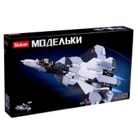 Конструктор &laquo;Модельки. Сверхзвуковой истребитель&raquo;, 893 детали