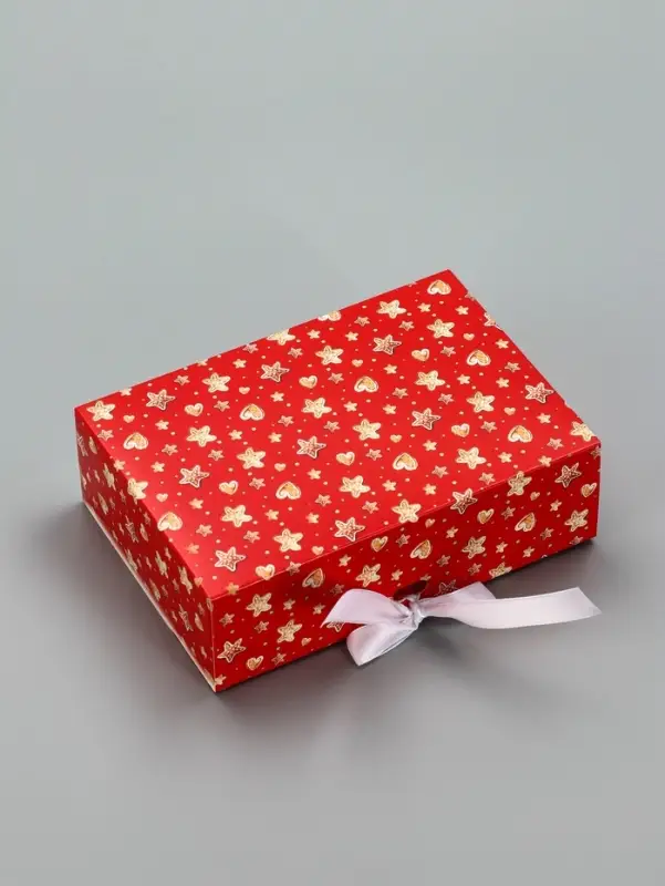 Складная коробка подарочная &laquo;Уютное рождество&raquo;, 16 &times; 11,5 &times; 5 см